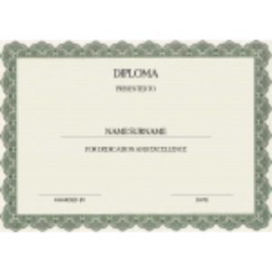 Diploma Certificate thumb